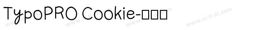 TypoPRO Cookie字体转换